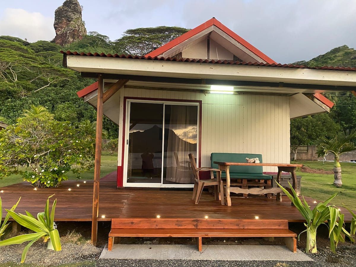 Bungalow Farahinano et sa terrasse